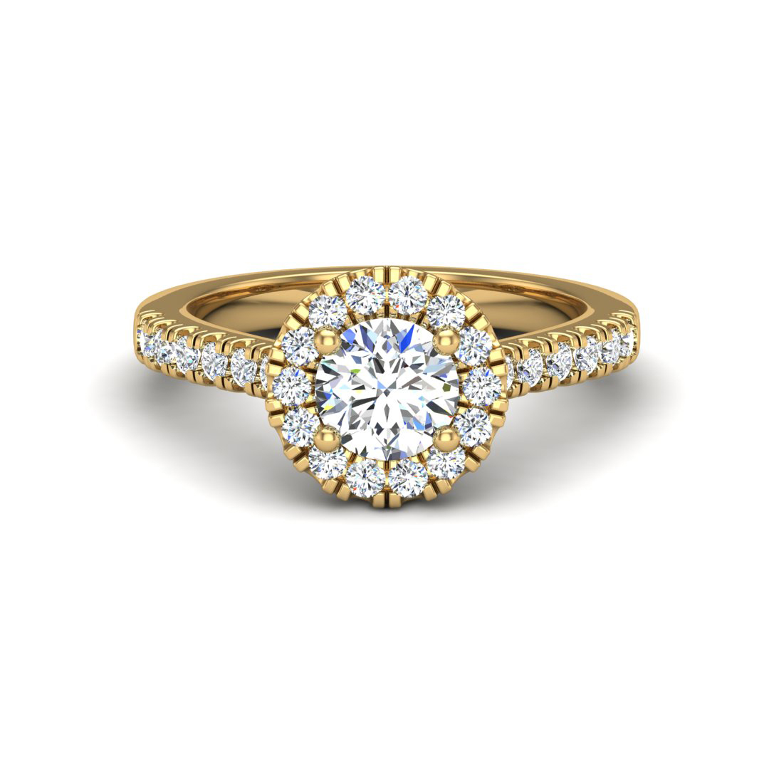Jenny Halo Engagement Ring
